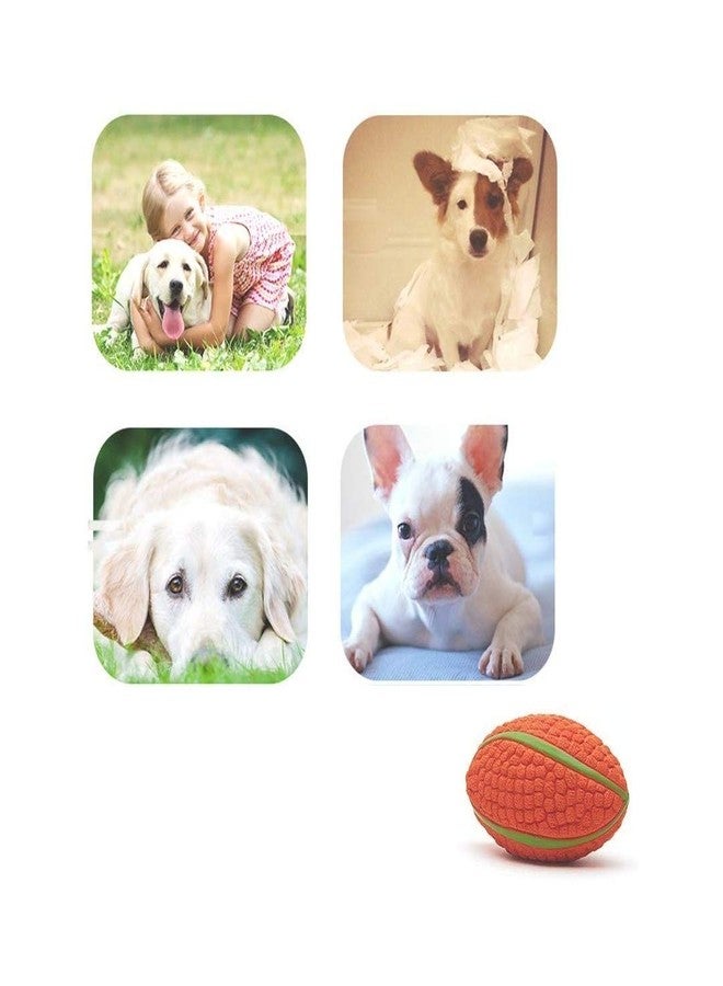 Pups&Pets Dog Latex Squeaky Rugby Toy for All Types of Pets, Dogs, Puppies & Kittens (Medium). - Image 4